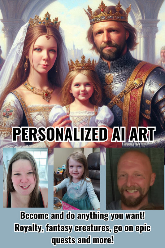 Personalized Ai Artwork - Digital File - Please Allow 3 to 5 days
